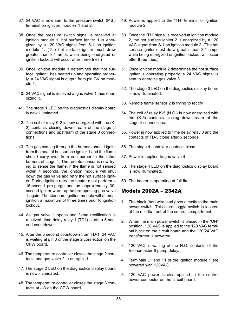 Raypak WH & P L W User Manual | Page 38 / 64