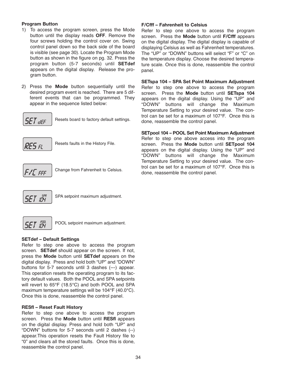 Raypak 336A User Manual | Page 34 / 55