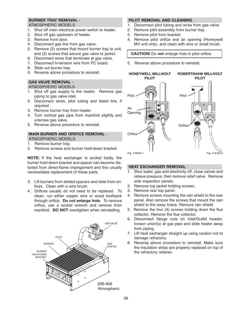 Raypak 336A User Manual | Page 39 / 55