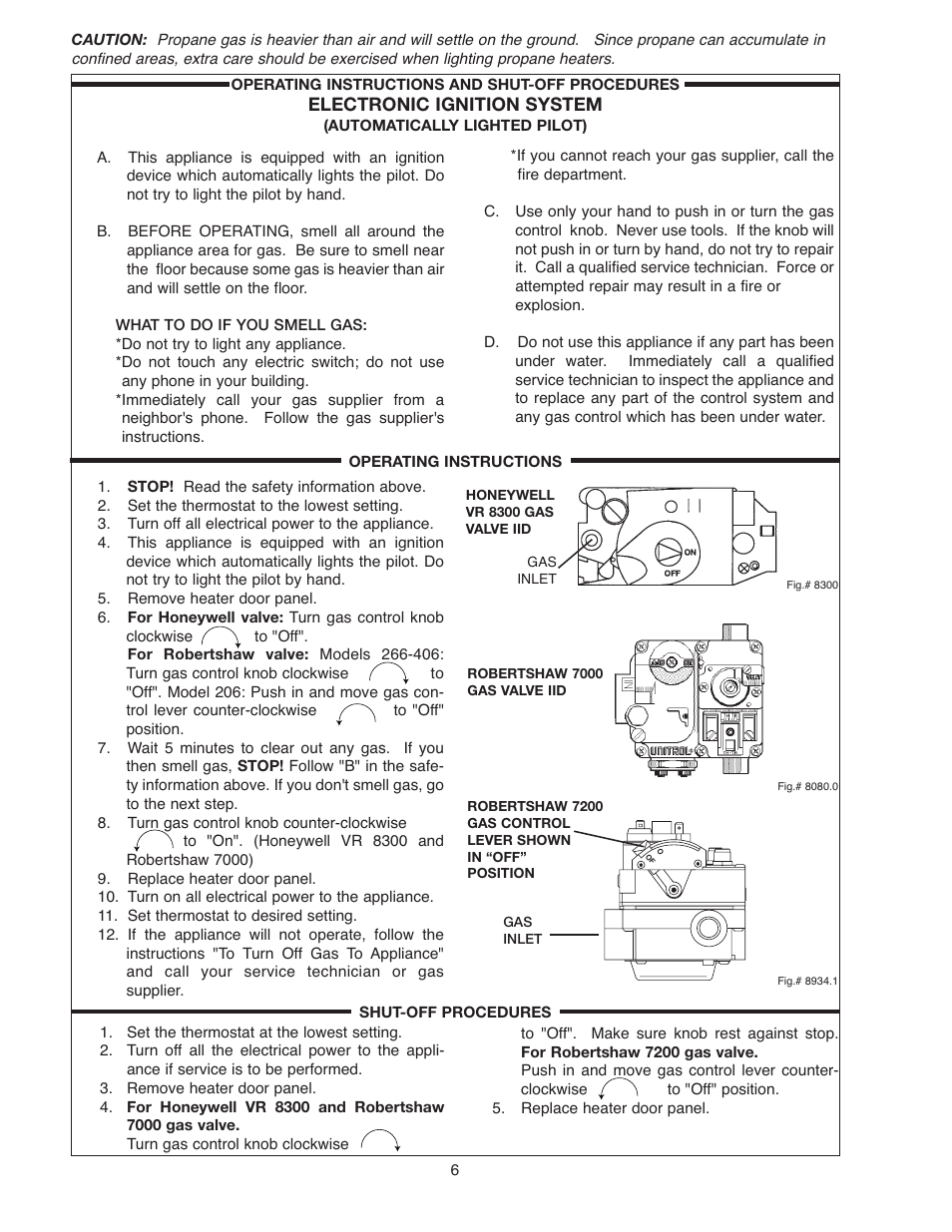 Electronic ignition system | Raypak 336A User Manual | Page 6 / 55