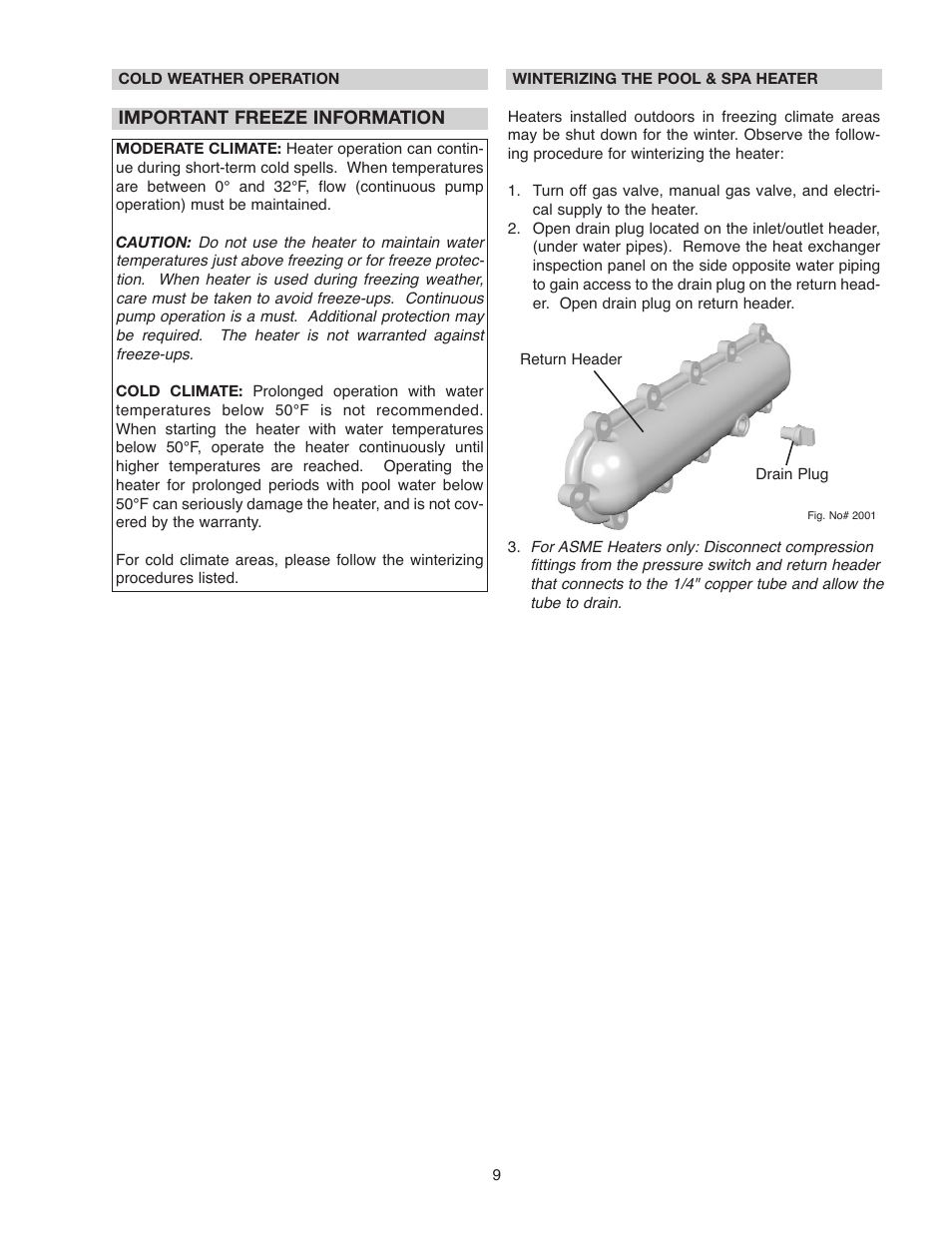 Raypak 336A User Manual | Page 9 / 55