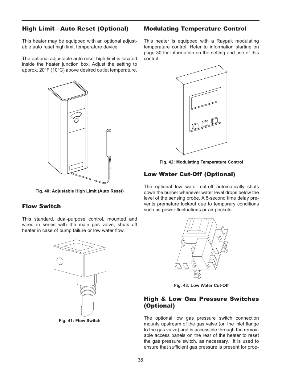 Raypak MVB 5042004 User Manual | Page 38 / 56