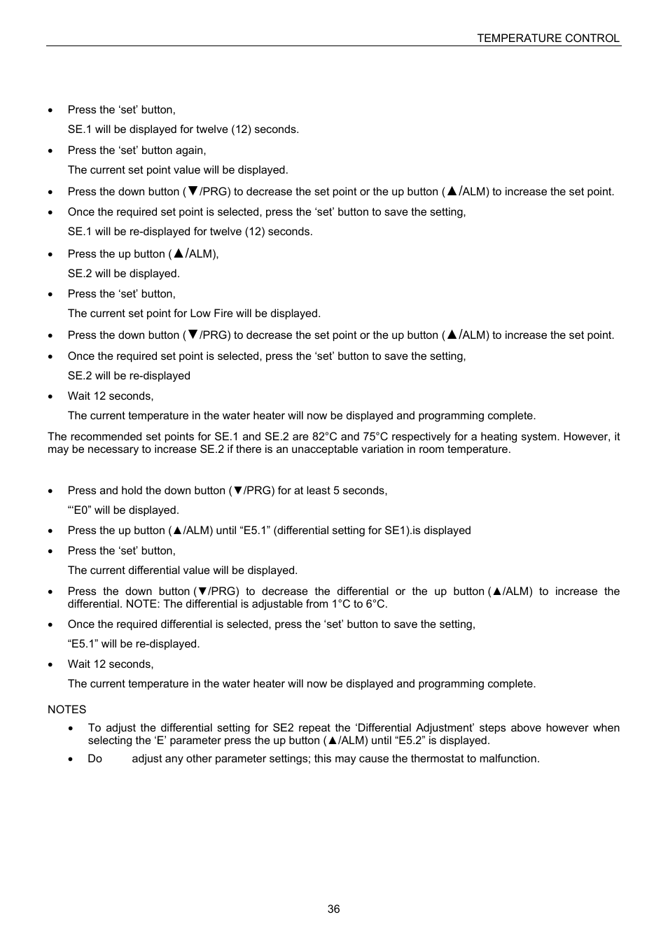 Raypak B0109 User Manual | Page 36 / 43