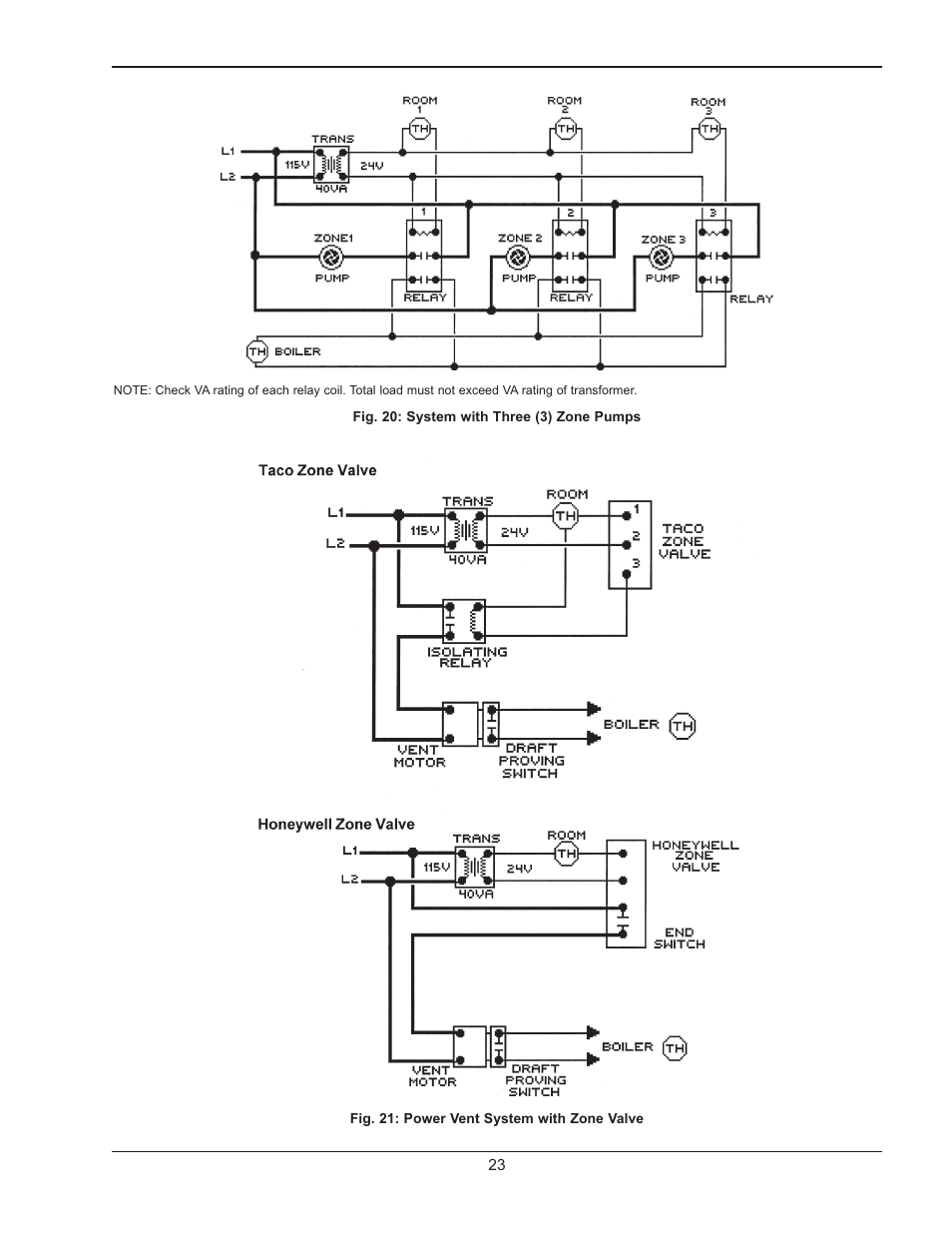 Raypak RAYTHERM 0135B User Manual | Page 23 / 40