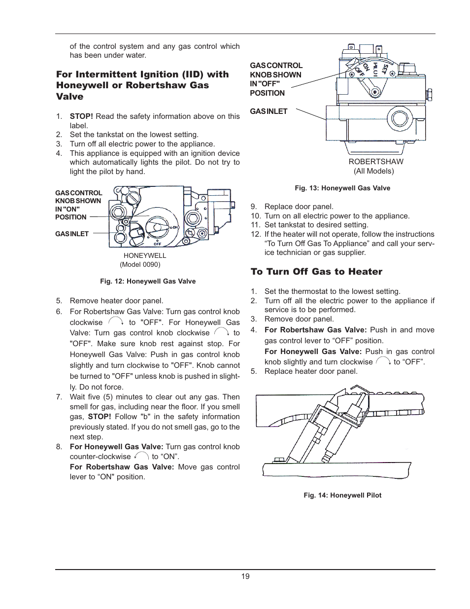 Raypak WH 0195A User Manual | Page 19 / 28