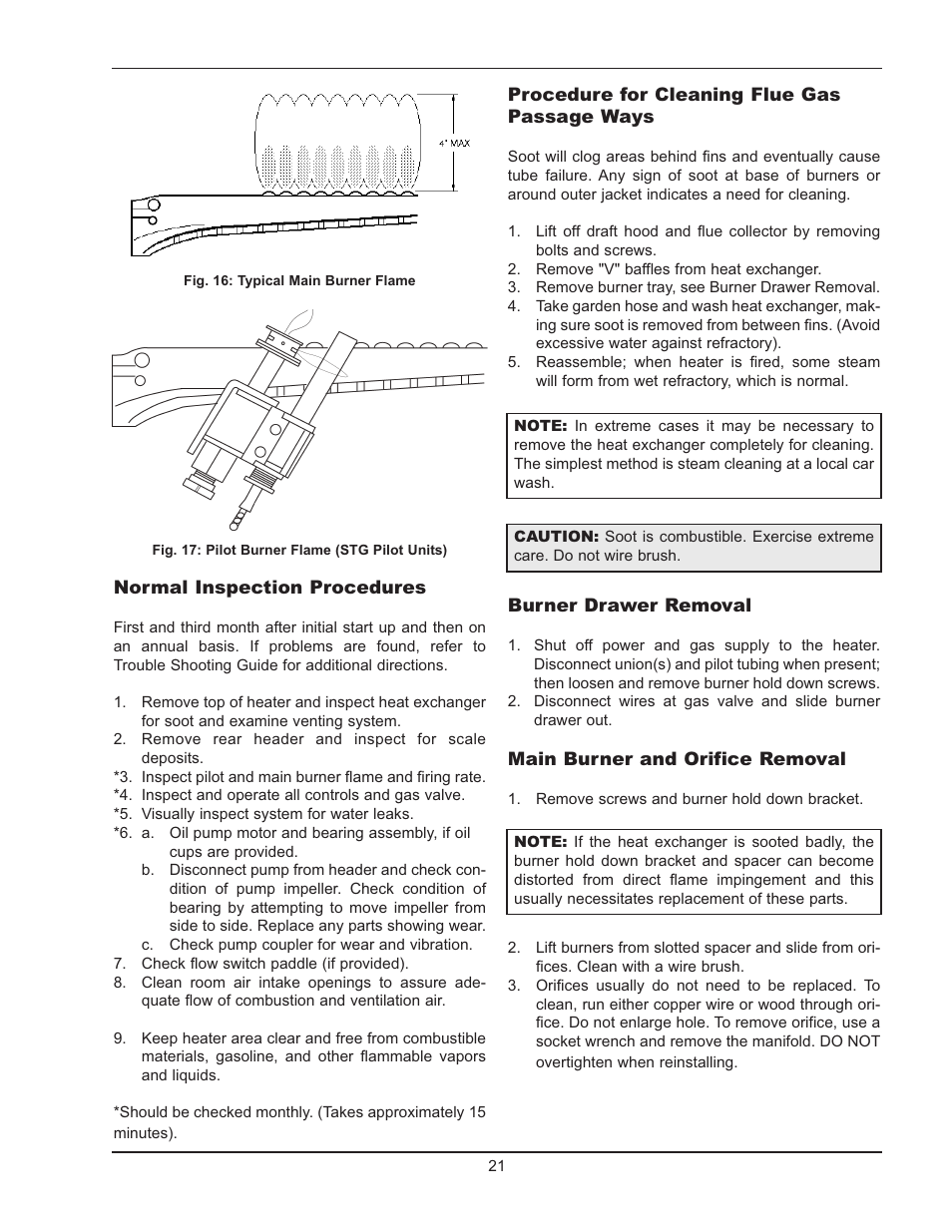 Raypak WH 0195A User Manual | Page 21 / 28