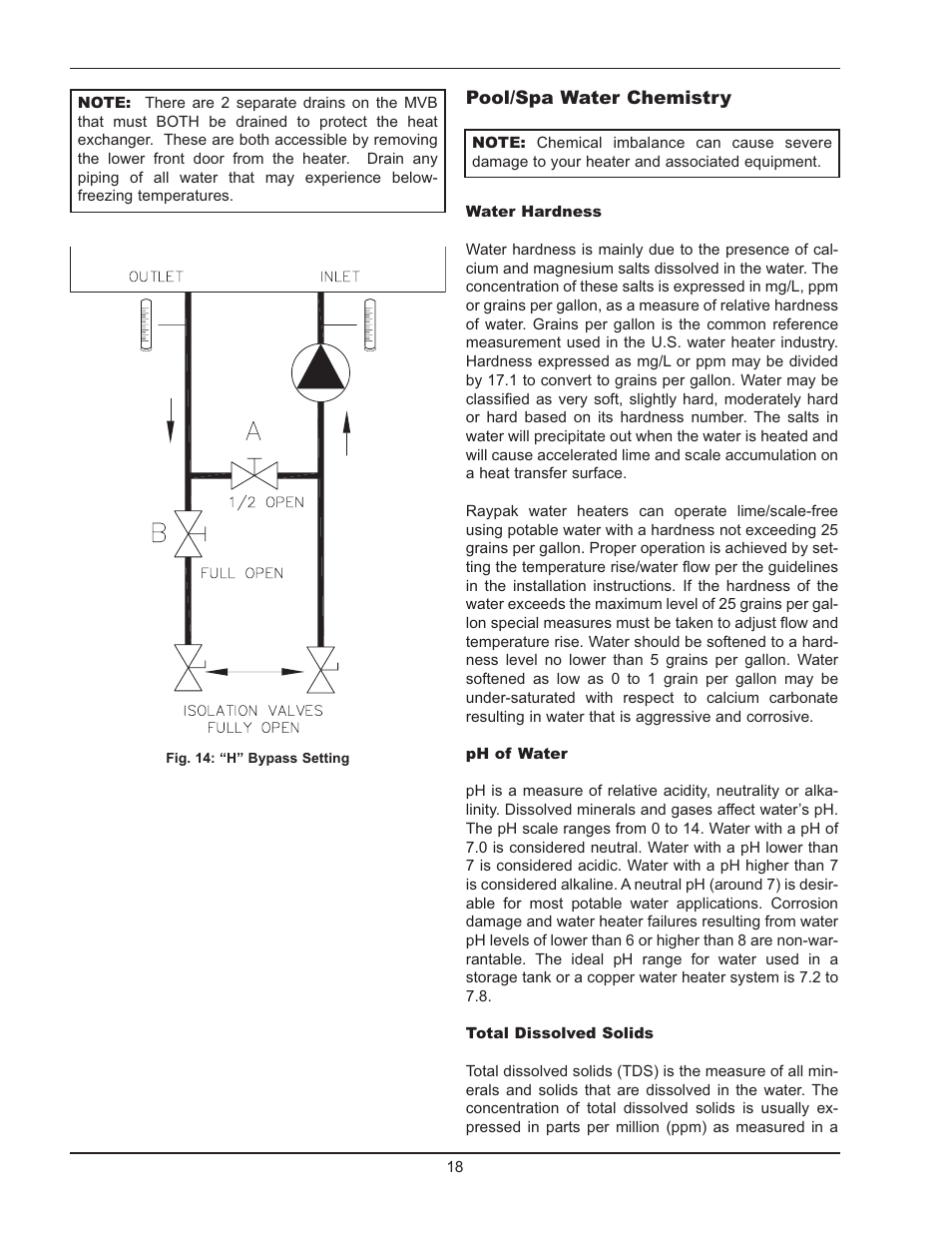 Raypak 503-2003 User Manual | Page 18 / 60