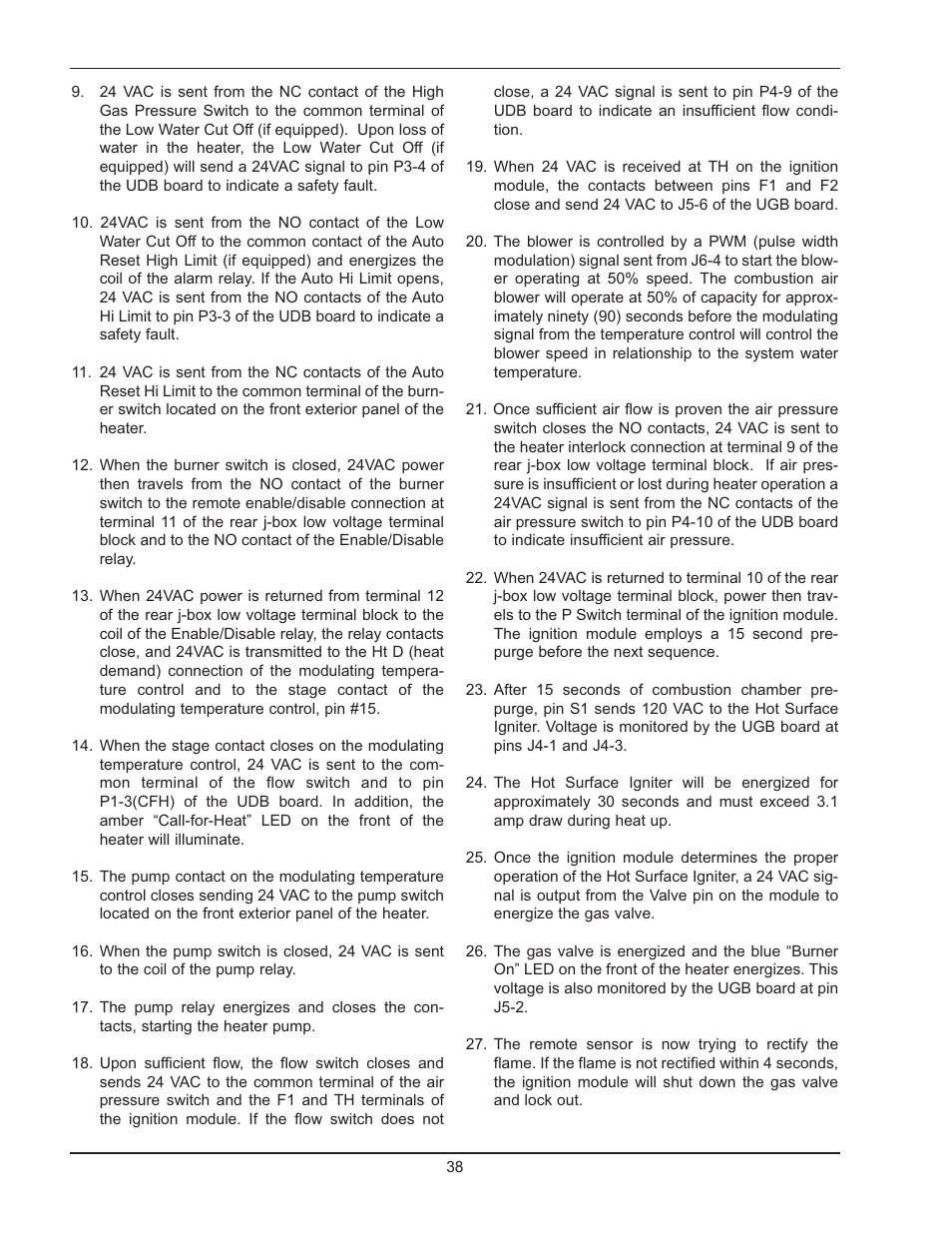 Raypak 503-2003 User Manual | Page 38 / 60