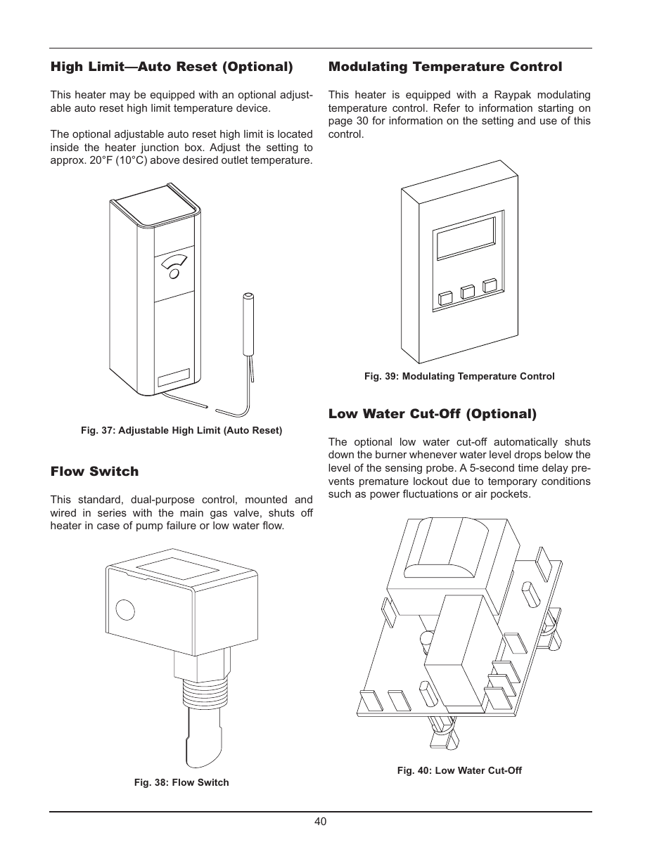 Raypak 503-2003 User Manual | Page 40 / 60