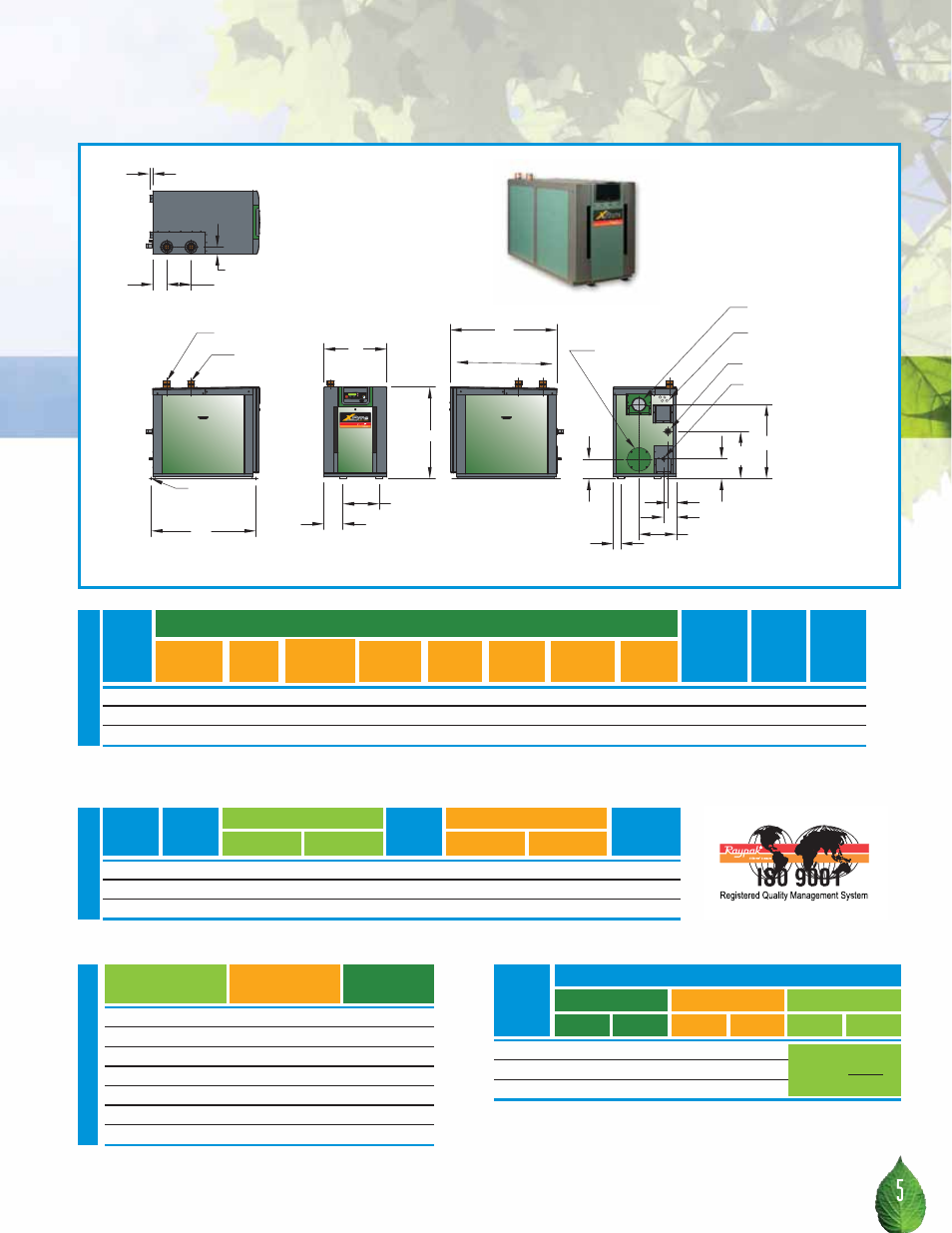 Tremely small footprint | Raypak XFYRE NINETY PLUS 500 User Manual | Page 5 / 8