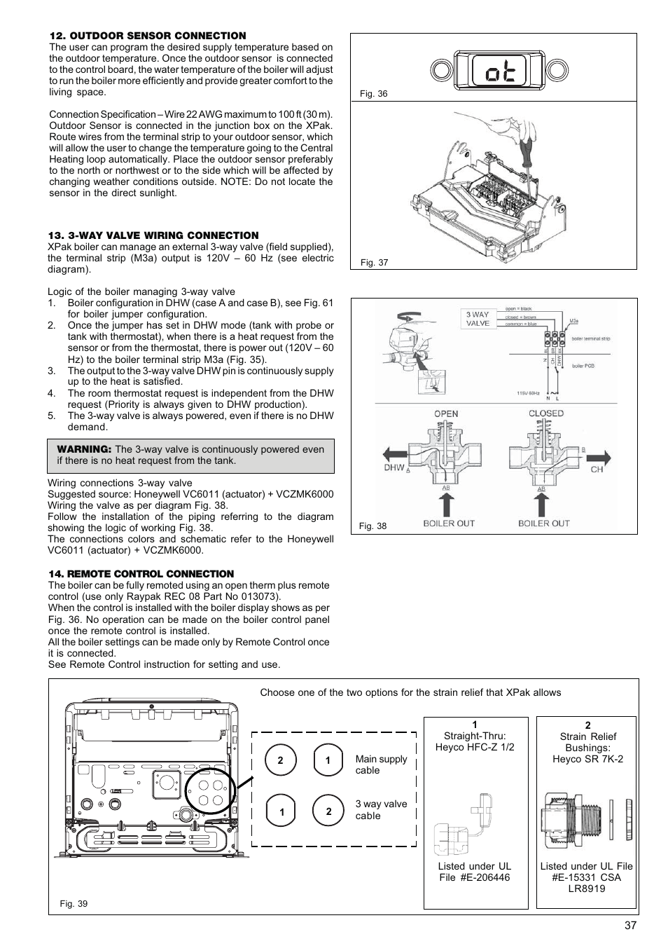 Raypak XPAK 85 User Manual | Page 37 / 68