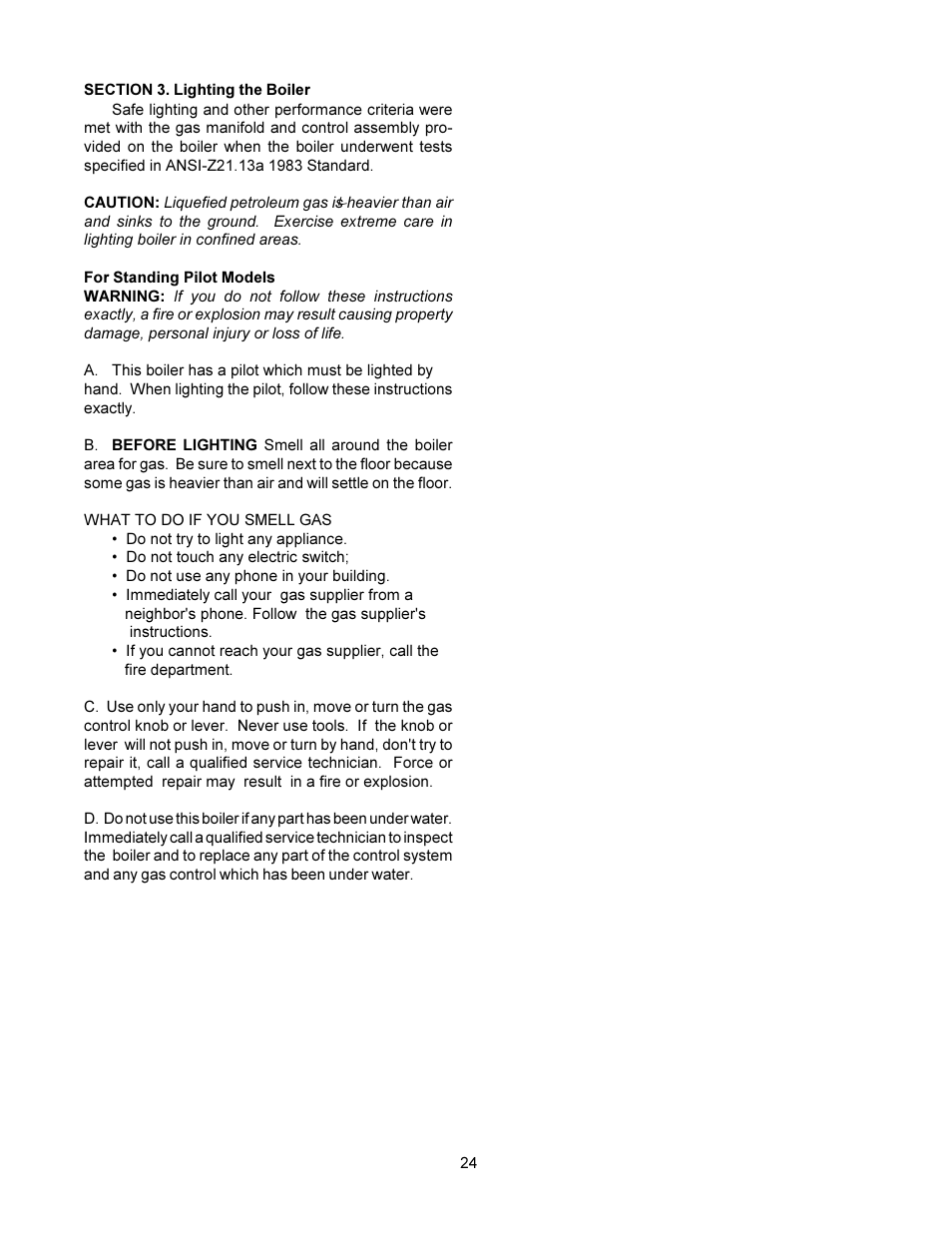 Raypak 0180B User Manual | Page 24 / 38