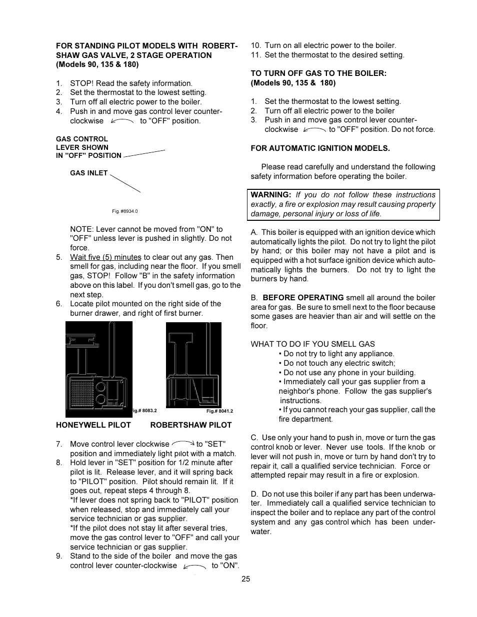 Raypak 0180B User Manual | Page 25 / 38