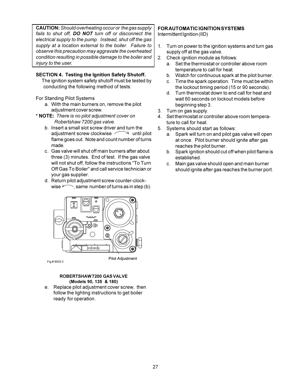 Raypak 0180B User Manual | Page 27 / 38