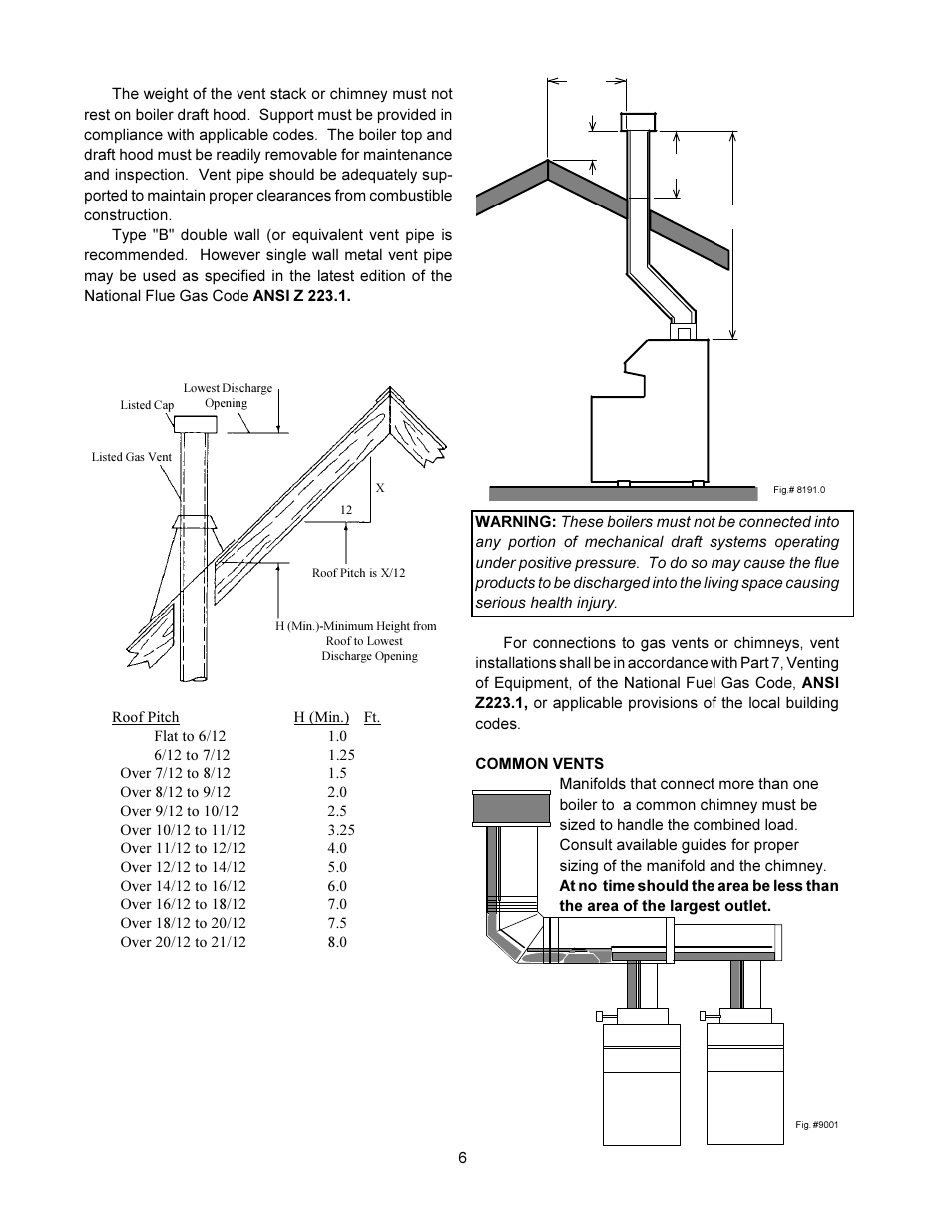 Raypak 0180B User Manual | Page 6 / 38