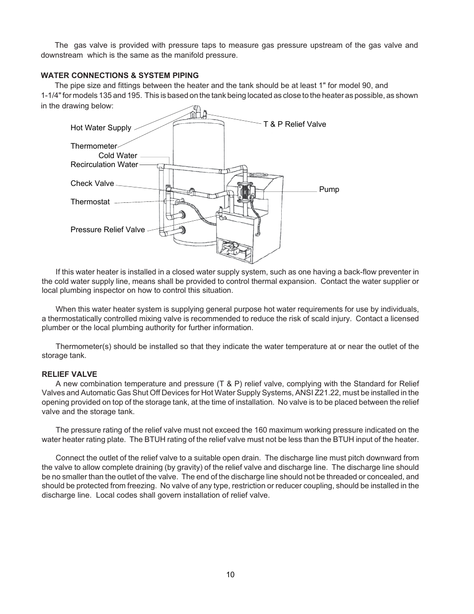 Raypak 135A User Manual | Page 10 / 28