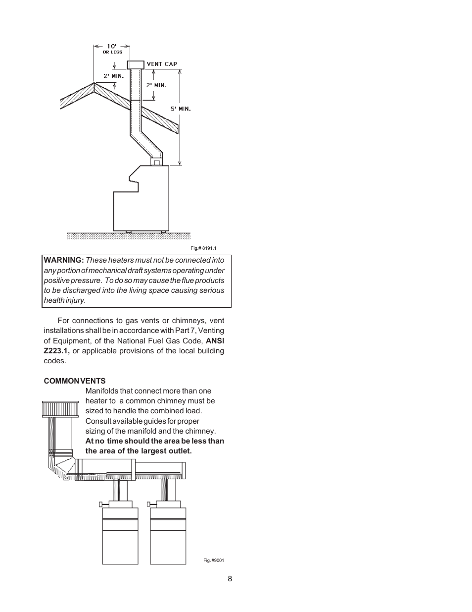 Raypak 135A User Manual | Page 8 / 28