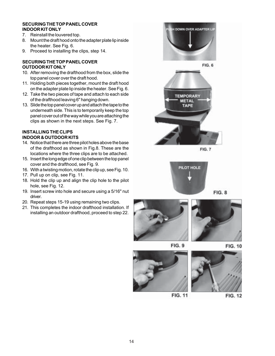 Raypak P-R185BL to P-R405BL User Manual | Page 14 / 52