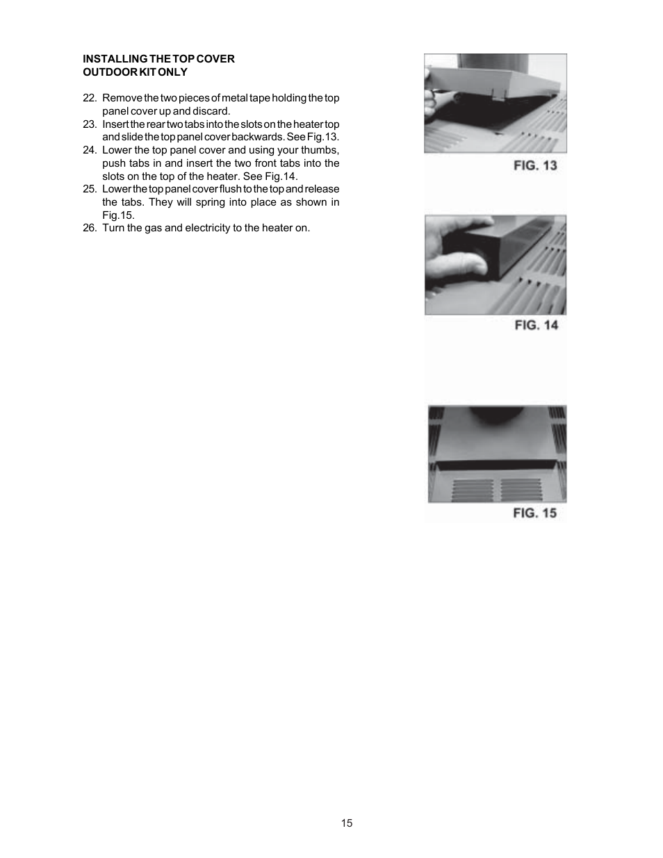 Raypak P-R185BL to P-R405BL User Manual | Page 15 / 52