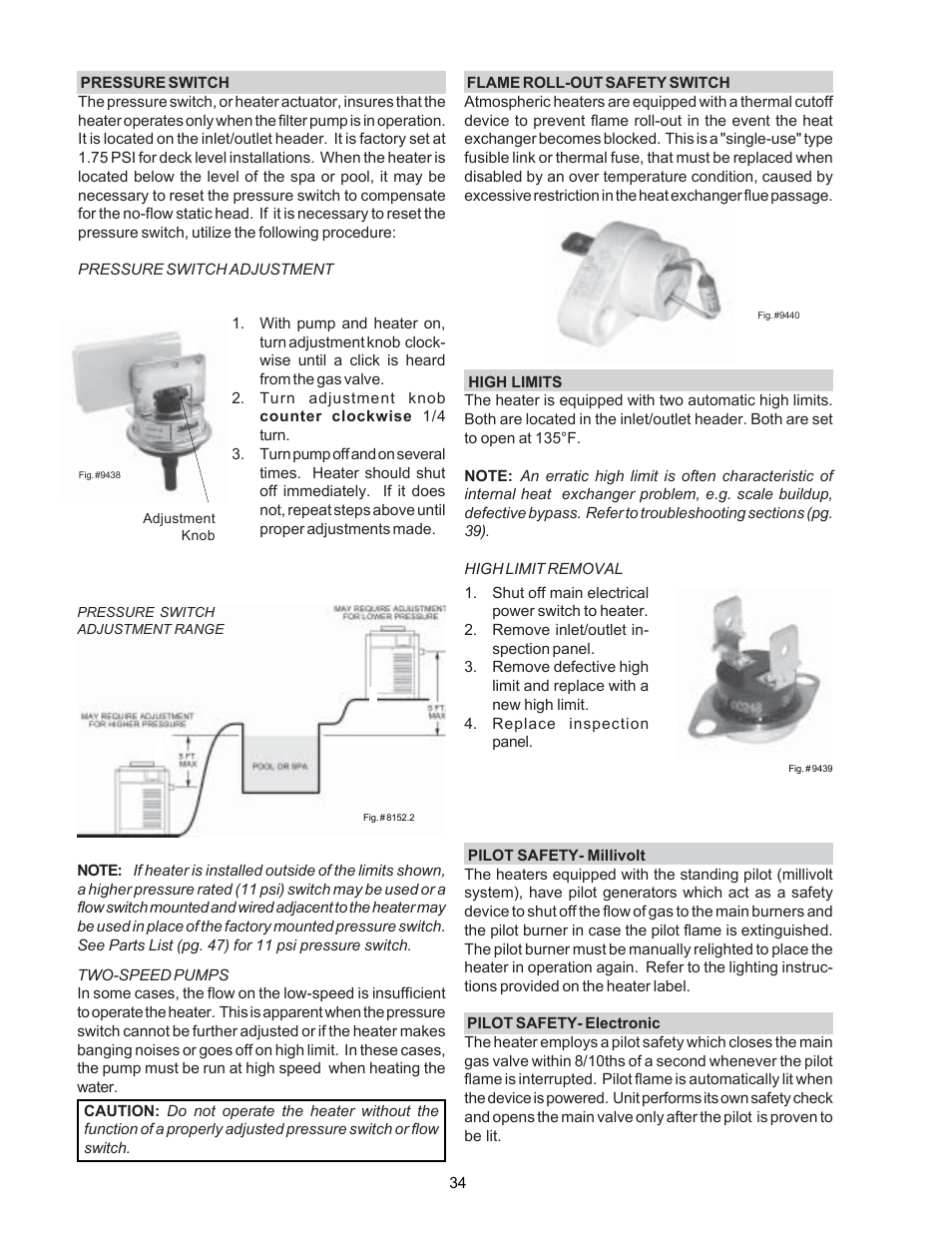 Raypak P-R185BL to P-R405BL User Manual | Page 34 / 52