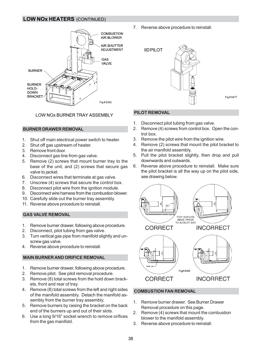 Raypak P-R185BL to P-R405BL User Manual | Page 38 / 52