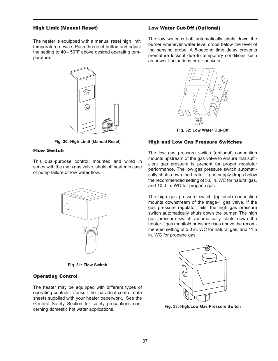 Raypak HI DELTA 302B User Manual | Page 37 / 60