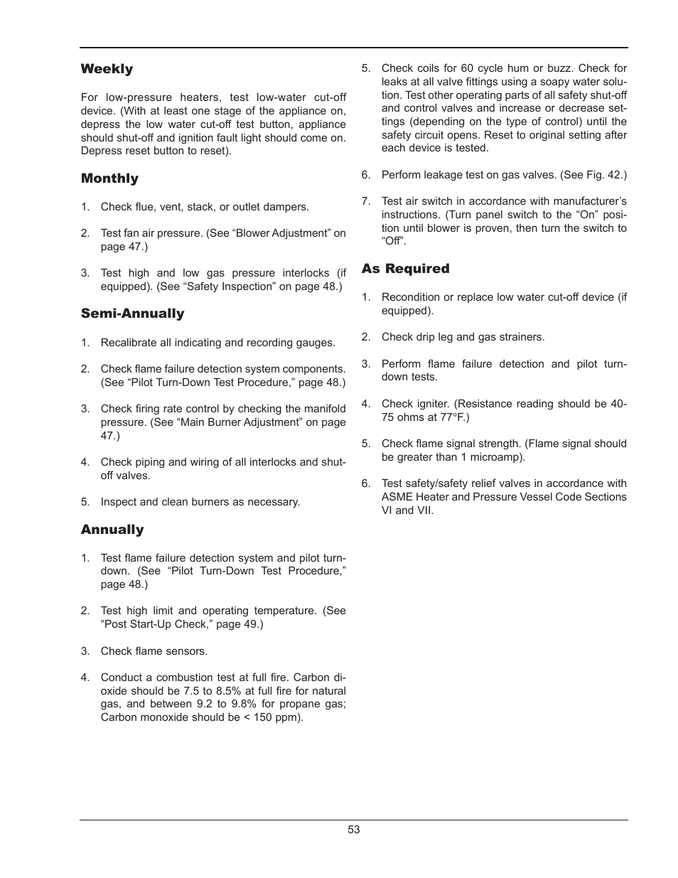 Raypak HI DELTA 302B User Manual | Page 53 / 60