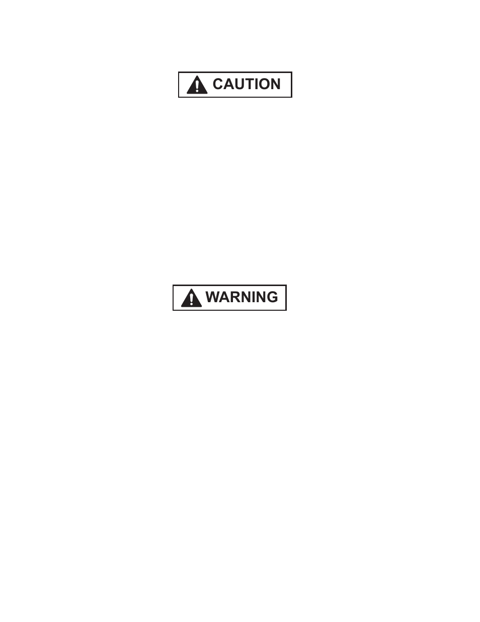 Caution warning | Raypak 8300 User Manual | Page 6 / 13