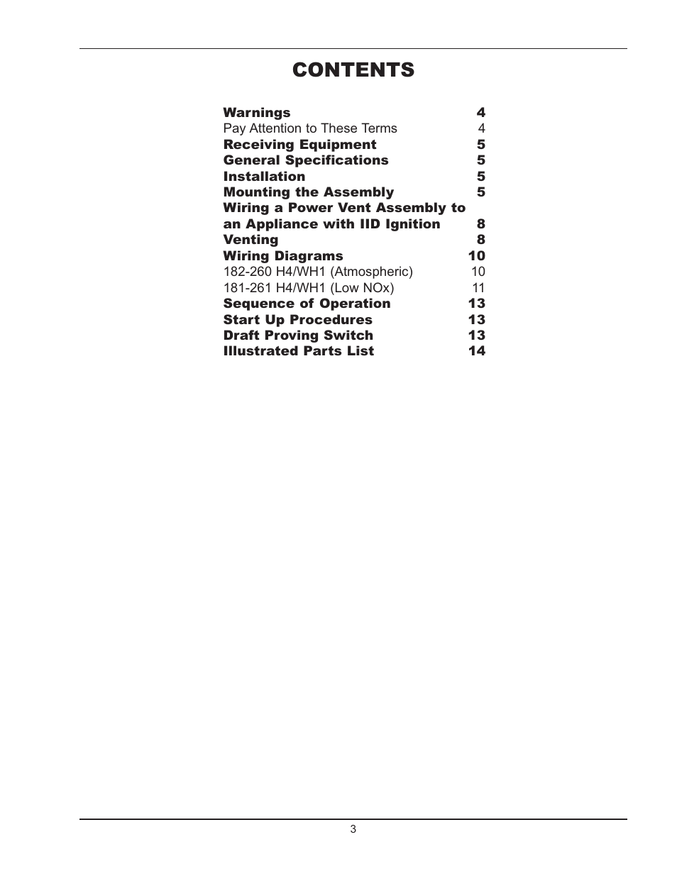 Raypak Power Vent D2 User Manual | Page 3 / 16