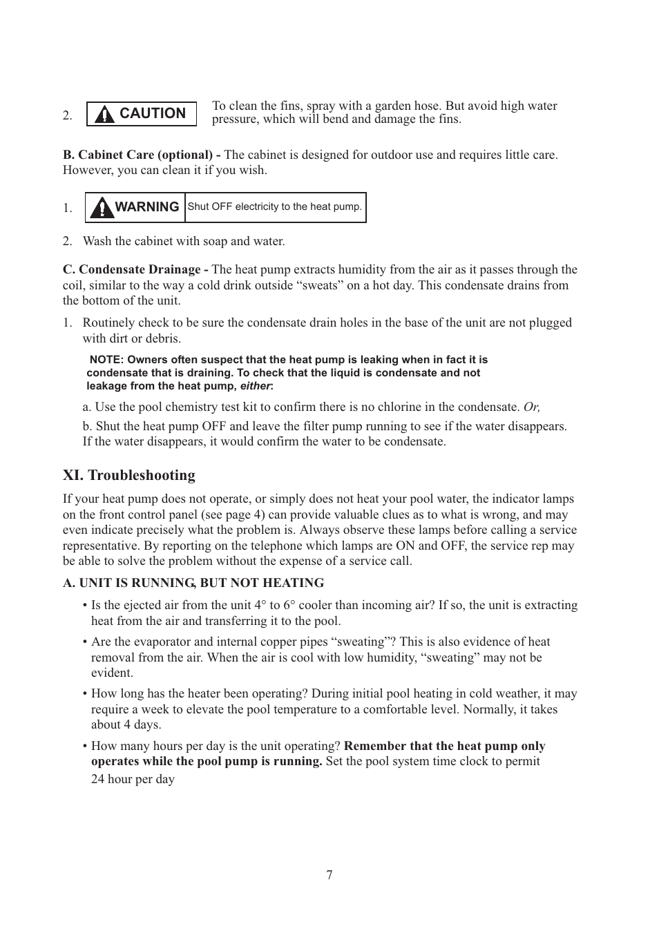 Raypak RHP 33 User Manual | Page 10 / 19