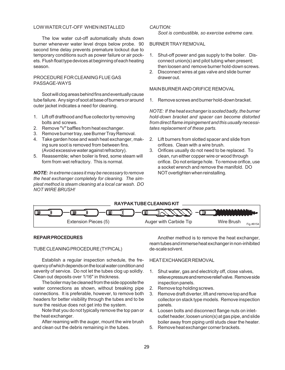 Raypak 0030B User Manual | Page 29 / 39