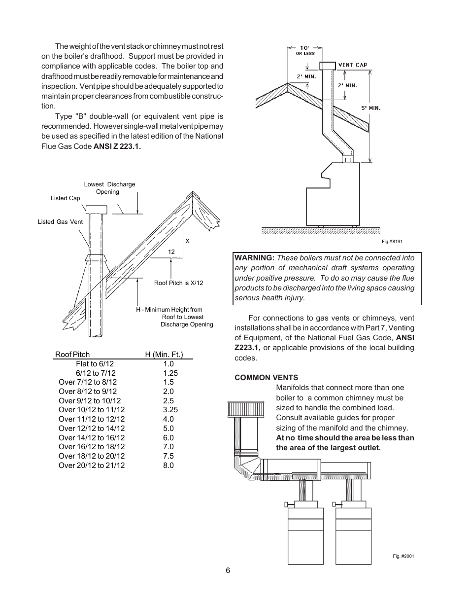 Raypak 0030B User Manual | Page 6 / 39