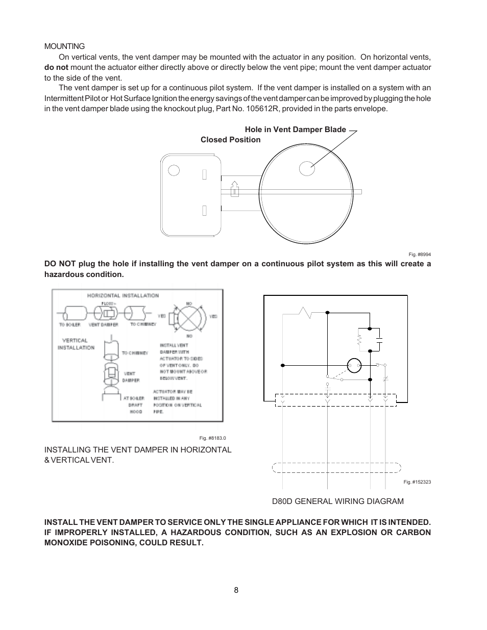 Raypak 0030B User Manual | Page 8 / 39