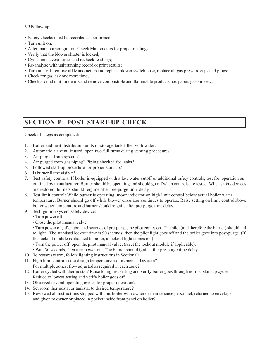 Raypak 1501 User Manual | Page 62 / 76
