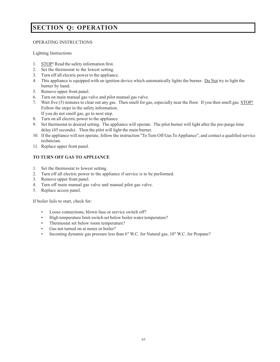 Raypak 1501 User Manual | Page 63 / 76
