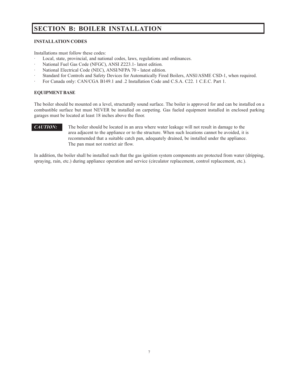 Raypak 1501 User Manual | Page 7 / 76