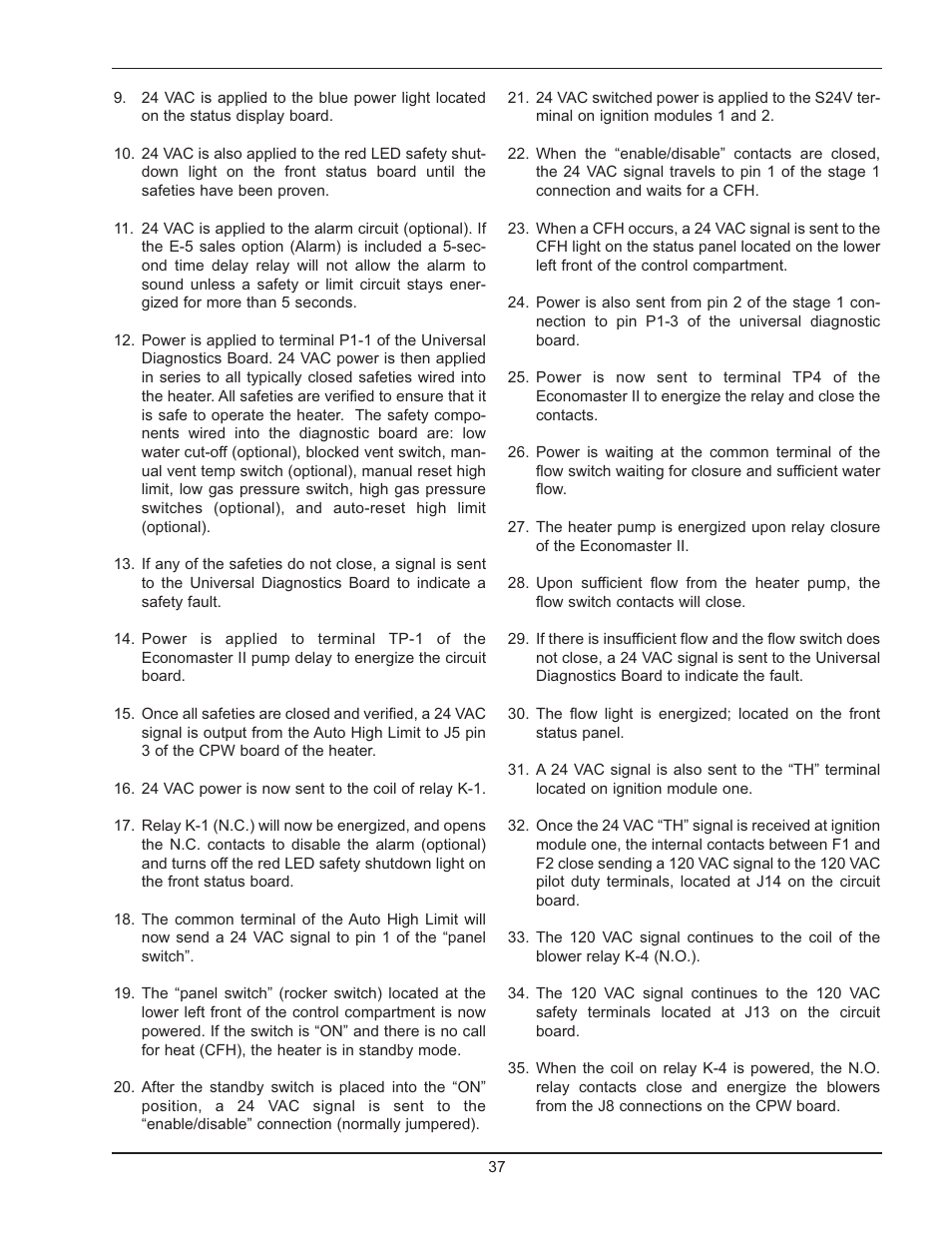 Raypak HI DELTA 992B-2342B User Manual | Page 37 / 66