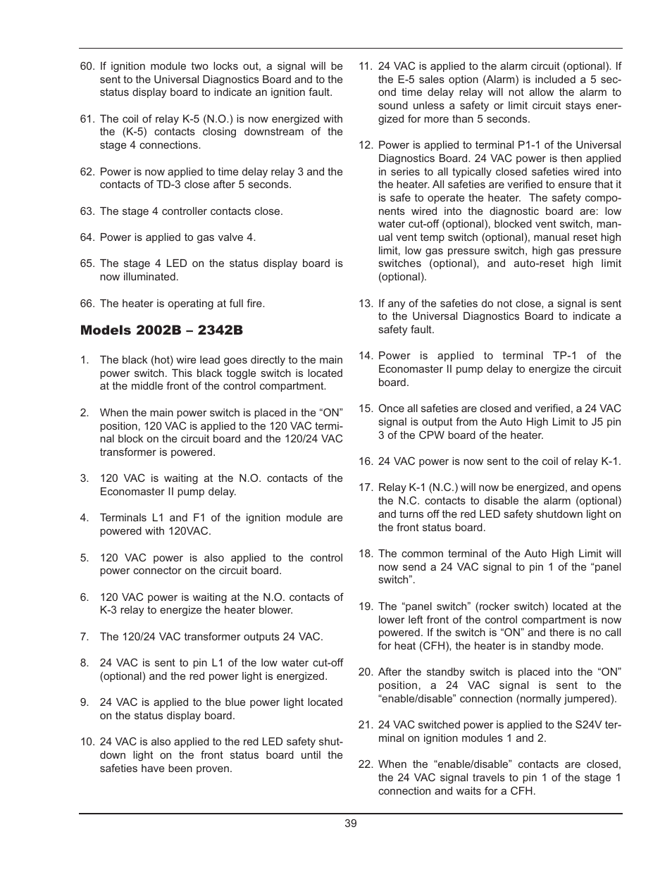 Raypak HI DELTA 992B-2342B User Manual | Page 39 / 66