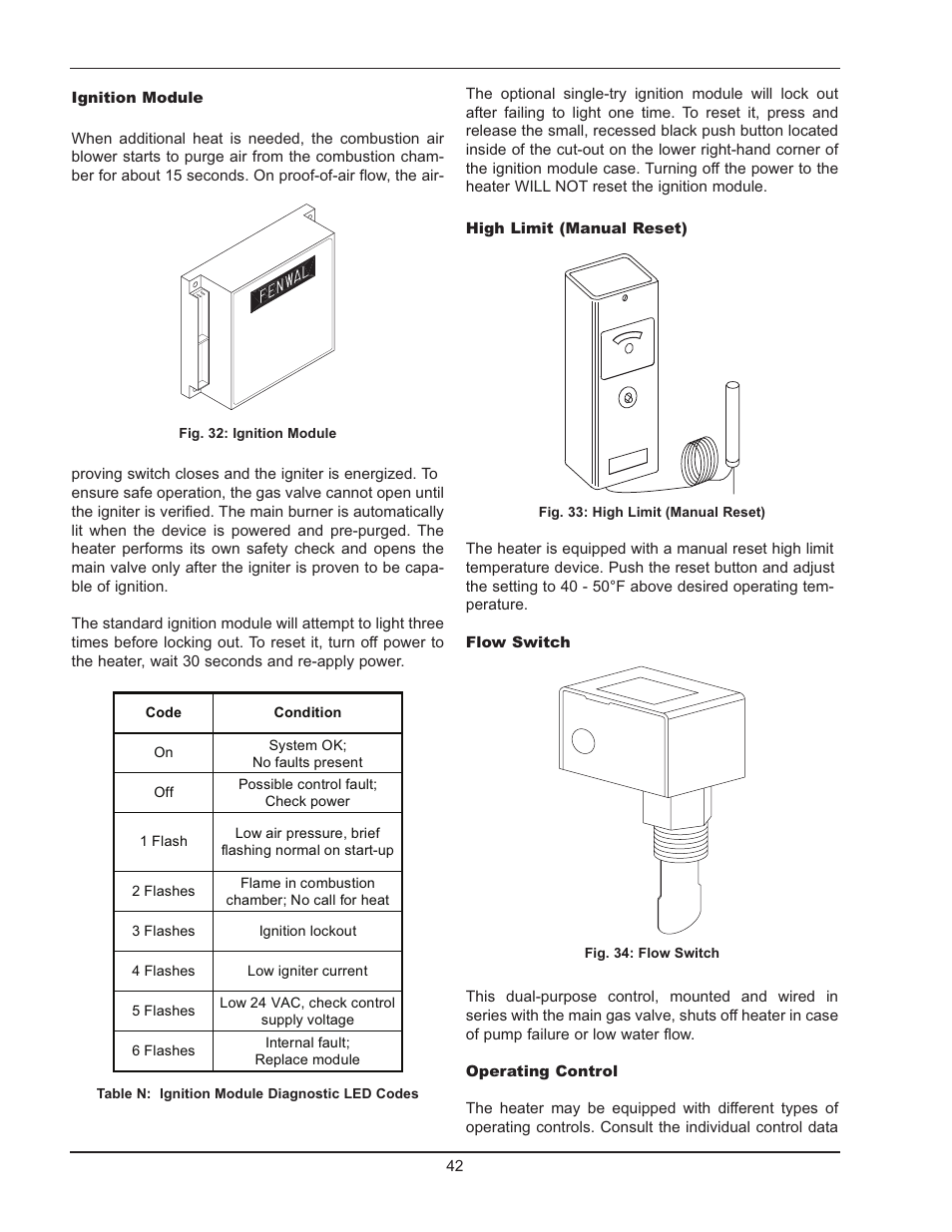 Raypak HI DELTA 992B-2342B User Manual | Page 42 / 66