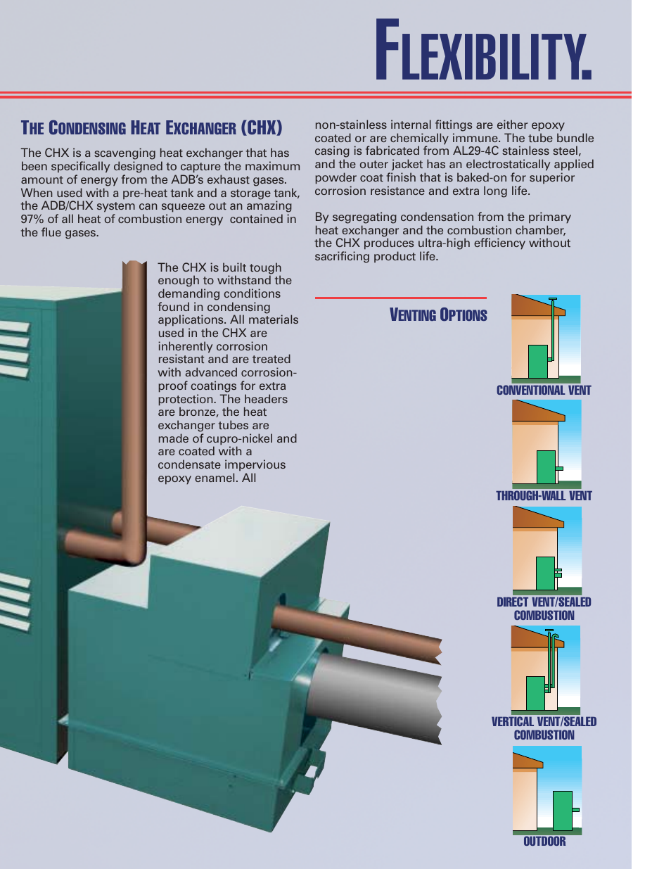 Lexibility | Raypak Commercial Space Heating and Domestic Water User Manual | Page 4 / 6