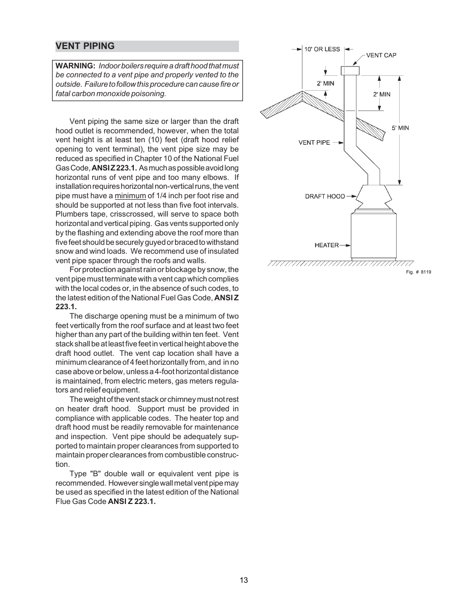 Raypak Versa 105B User Manual | Page 13 / 32