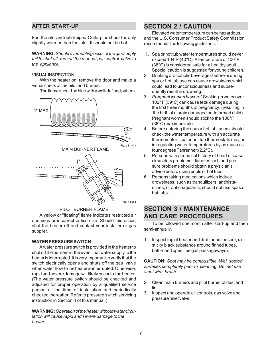 Raypak Versa 105B User Manual | Page 7 / 32