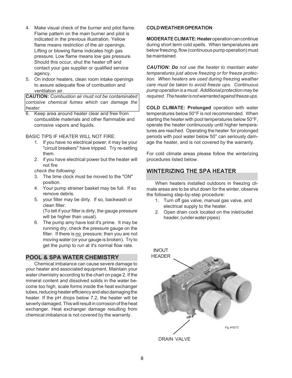 Raypak Versa 105B User Manual | Page 8 / 32