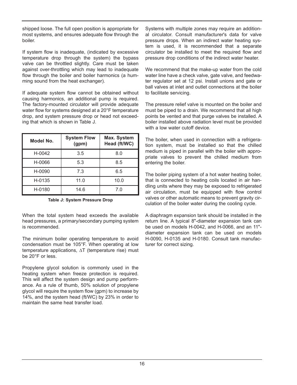 Raypak RAYTHERM 0180B User Manual | Page 16 / 40