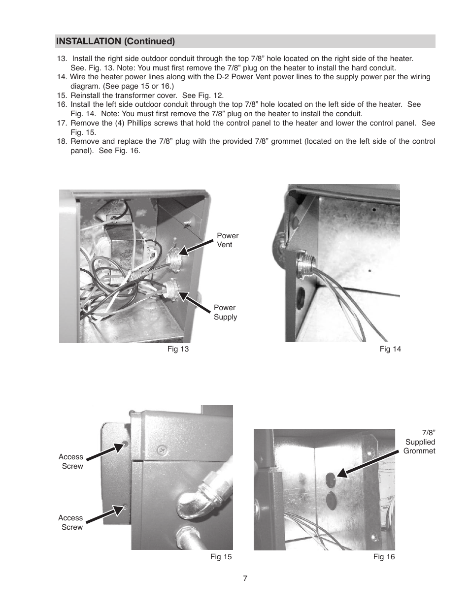 Raypak D-2 POWER VENT 206A User Manual | Page 7 / 20