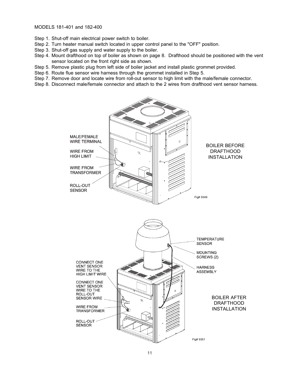 Raypak RAYTHERM 0133-4001 User Manual | Page 11 / 41