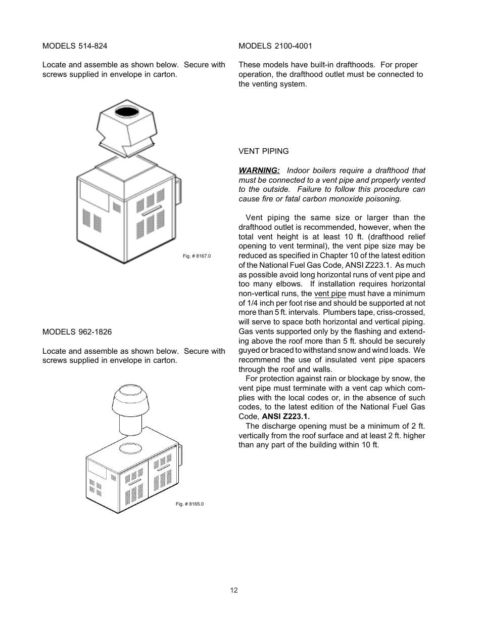 Raypak RAYTHERM 0133-4001 User Manual | Page 12 / 41