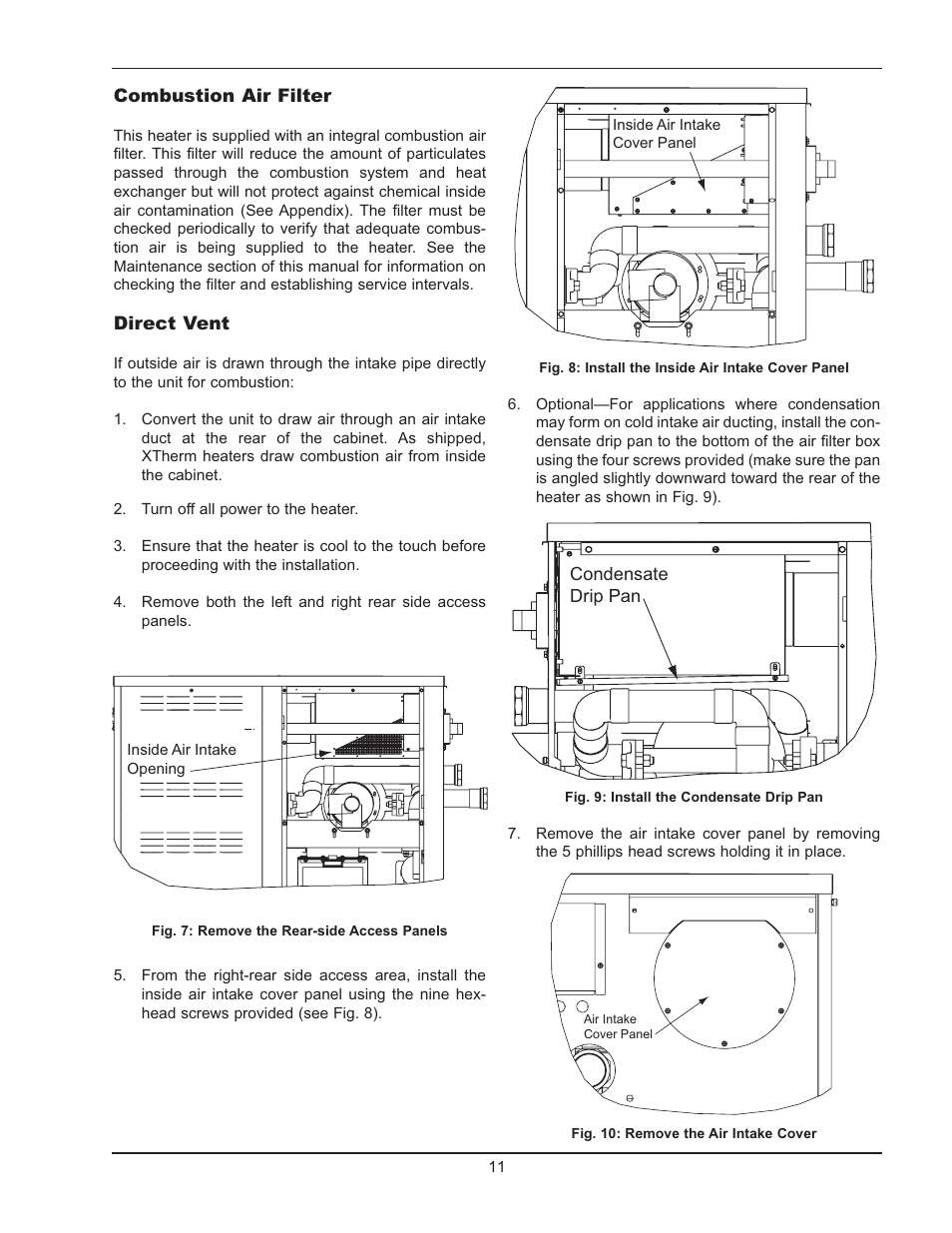 Raypak 1005 User Manual | Page 11 / 56