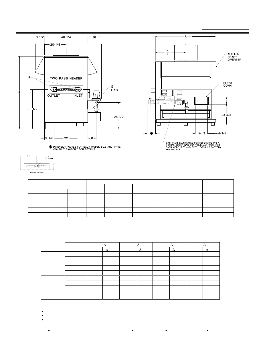 Raytherm - type h, Hydronic heating boilers, Model | Raypak 2100 - 4001  EN User Manual | Page 2 / 2
