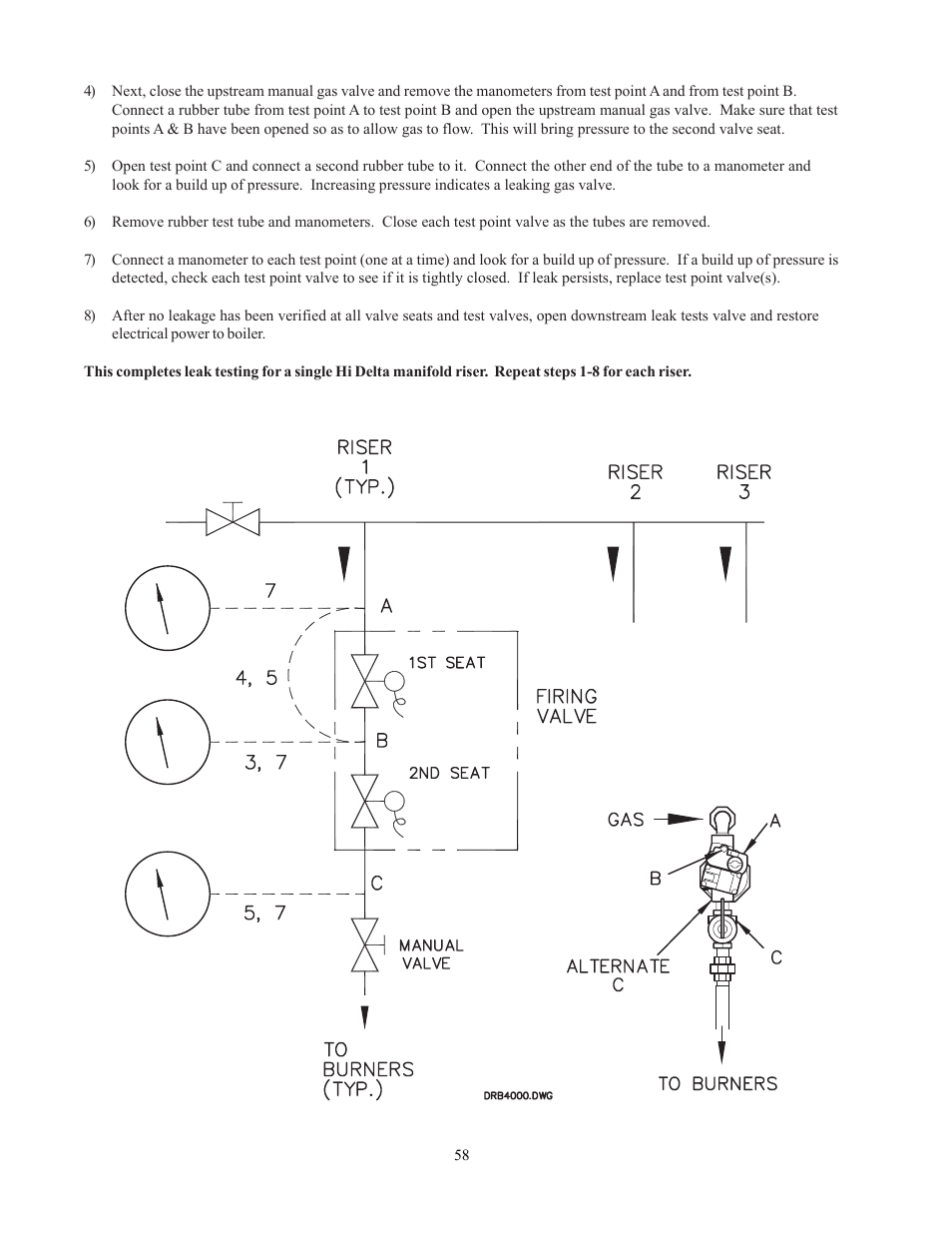 Raypak 302-902 User Manual | Page 58 / 65